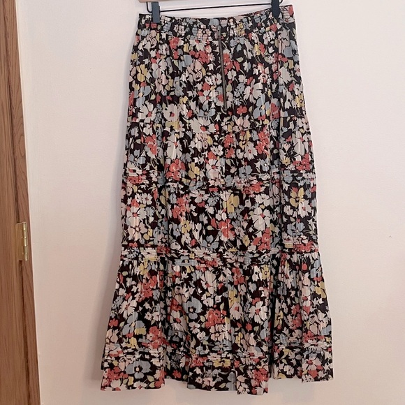 NWT THE GREAT. The Grove Maxi Skirt - Picture 3 of 11